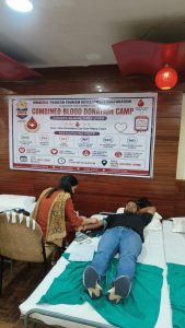 पूर्व मंत्री स्व. जी.एस. बाली की जयंती पर HPTDC का रक्तदान शिविर