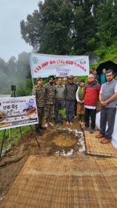133 ईको टास्क फोर्स ने हाटू पीक, नारकंडा में उच्च हिमालयी वृक्षारोपण अभियान का सफल समापन किया
