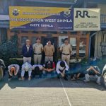 HPU में पुलिस कार्य में बाधा डालने के आरोप में 7 छात्र गिरफ्तार