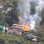 तीर्थंन घाटी के धारागाड़ में आग की भेंट चढ़ा मकान