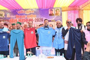 खेल महाकुंभ 2026 का बनूटी में शुभारंभ, 10 हजार के करीब प्रतिभागी लेंगे भाग: विक्रमादित्य सिंह