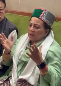 सीएम के रोहड़ू दौरे पर पूर्व सीएम वीरभद्र सिंह की अनदेखी करना दुर्भाग्यपूर्ण: प्रतिभा सिंह